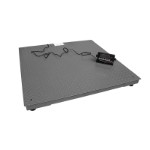 Plattform våg kapacitet 3000 kg / gradering 500g med LCD display och plattform 1200x1200 mm